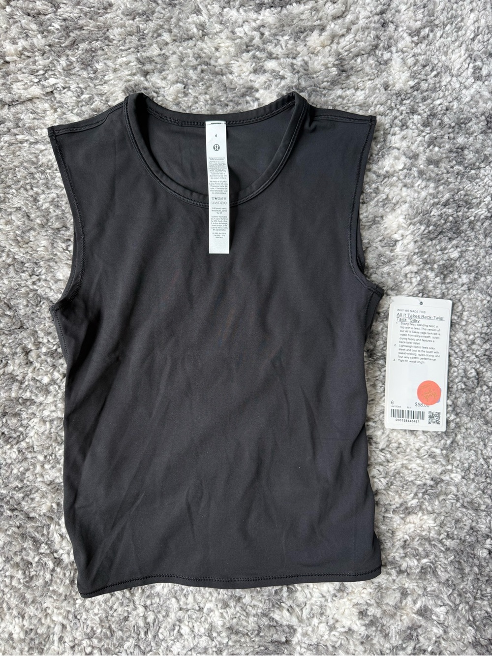 lululemon All It Takes Back Twist Tank